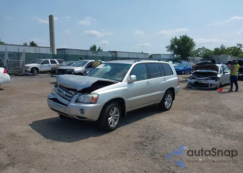 2007 Toyota Highlander Hybrid Limited V6 z USA, uszkodzony, nr VIN JTEEW21A570036294